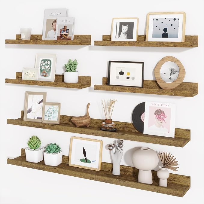 Picture Ledge Shelf, Floating Shelves by Axeman