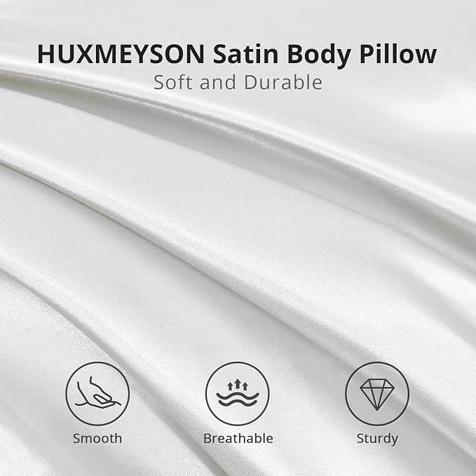 Body Pillow with Satin Pillowcase, Body Pillow - Image 3