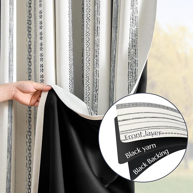 jinchan Blackout Curtains 84 Inches Long - Image 4