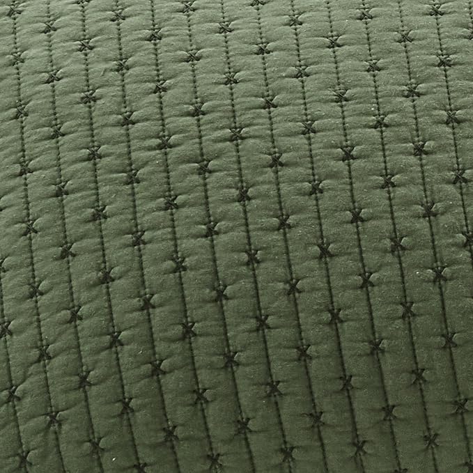 Levtex Home Cross Stitch Reversible King/Cal King Quilt Set and 2 Pillow Shams - Image 6