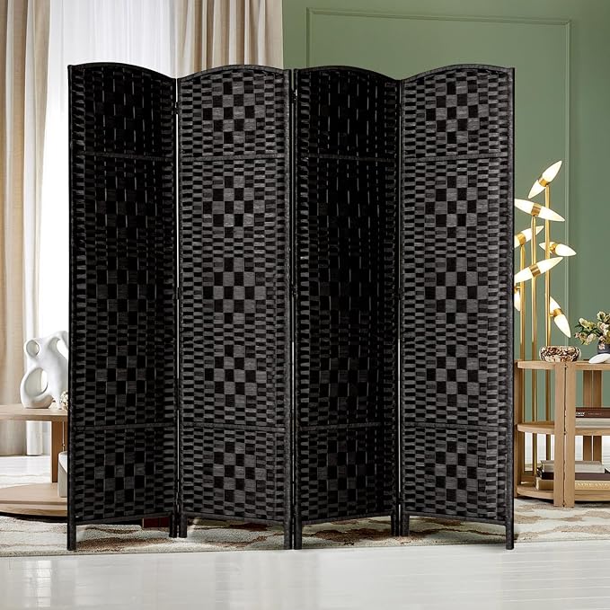 RHF Room Divider Panel, Partition Room Dividers, 4Panel Privacy Screen - Image 2
