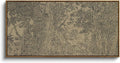 InSimSea Extra Large Framed Vintage Wall Art, Rustic Forest Sketch, 20x40In | by InSimSeaArt