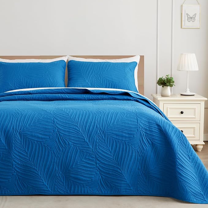 Exclusivo Mezcla California King Quilt Bedding Set, Microfiber Bedspreads | by ExclusivoMezcla