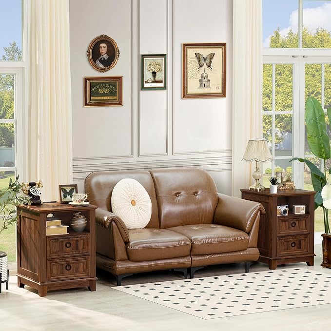 Joaxswe 18" Farmhouse Nightstand - Image 8