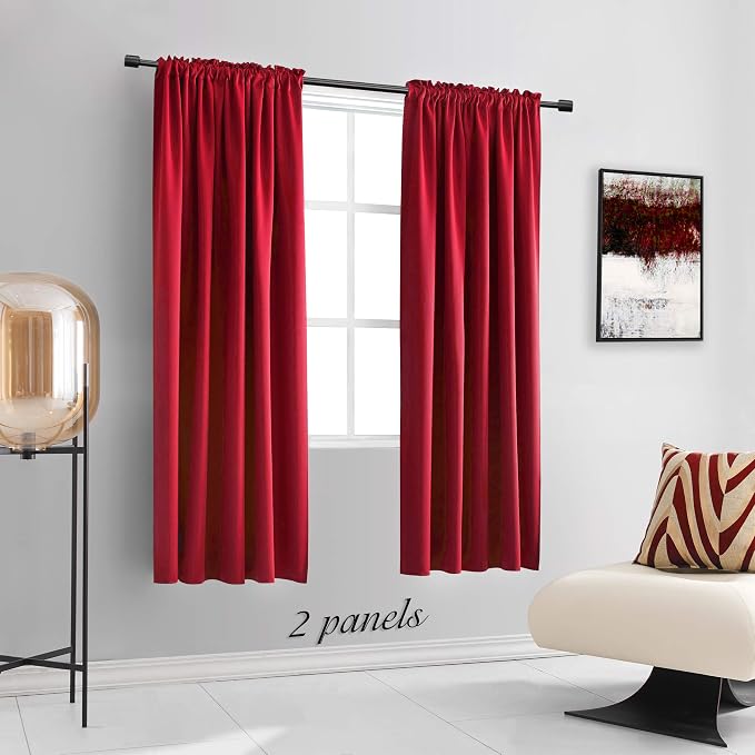 72 Inch Blackout Curtains for Bedroom - Image 2