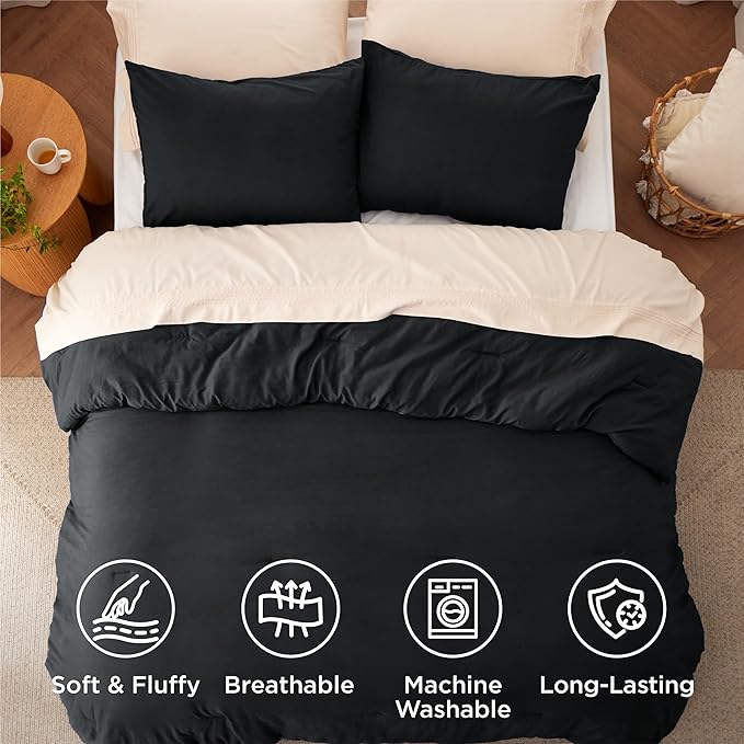 Bedsure King Comforter Set, 3 Pieces GentleSoft™ Bed Set, 1 Lightweight - Image 4