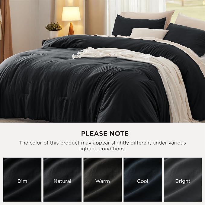 Bedsure California King Comforter Set, 3 Pieces GentleSoft™ Bed Set, 1 - Image 7