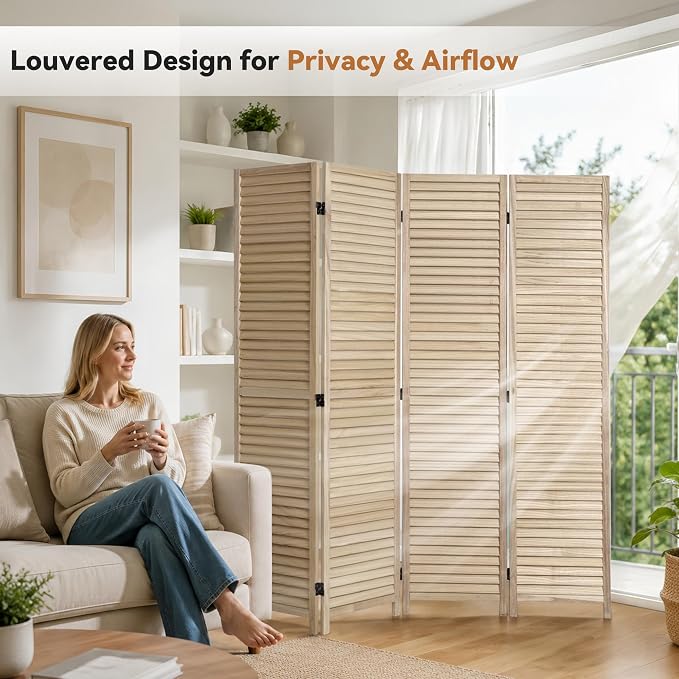 Wood Room Divider - Image 2