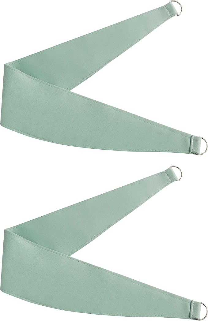 Bujasso Aqua 80% Blackout Curtains - Image 6