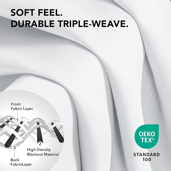 Deconovo Total Blackout Curtains - Image 5
