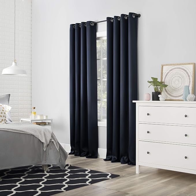 Sun Zero Nordic 2-pack Theater Grade Extreme 100% Blackout Grommet Curtain - Image 7