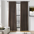 Extra Long 108 inch Length Blackout Curtains by DONREN