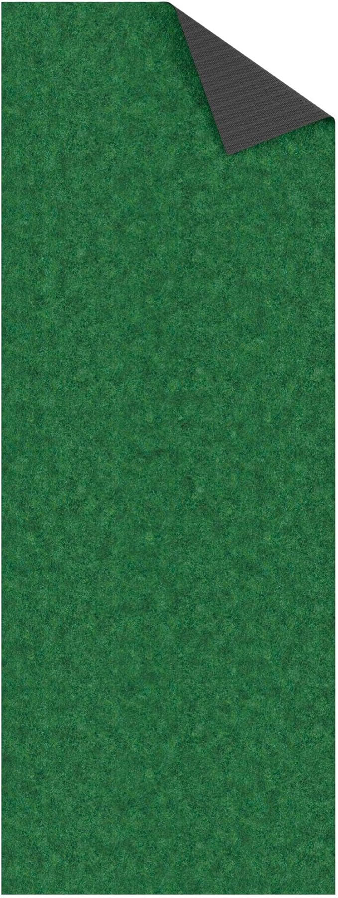 Ottomanson 2' x 5' Hallway Runner with Scraper Pile Extra Durable Non-Slip Rug Mat for Indoor & Outdoor Use - Ideal for Kitchen, Entryway, Patio & Garage - High-Traffic Carpet, Green