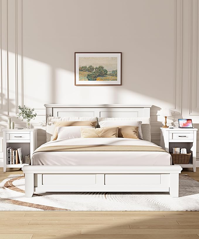 Decofy Farmhouse Nightstand - Image 2