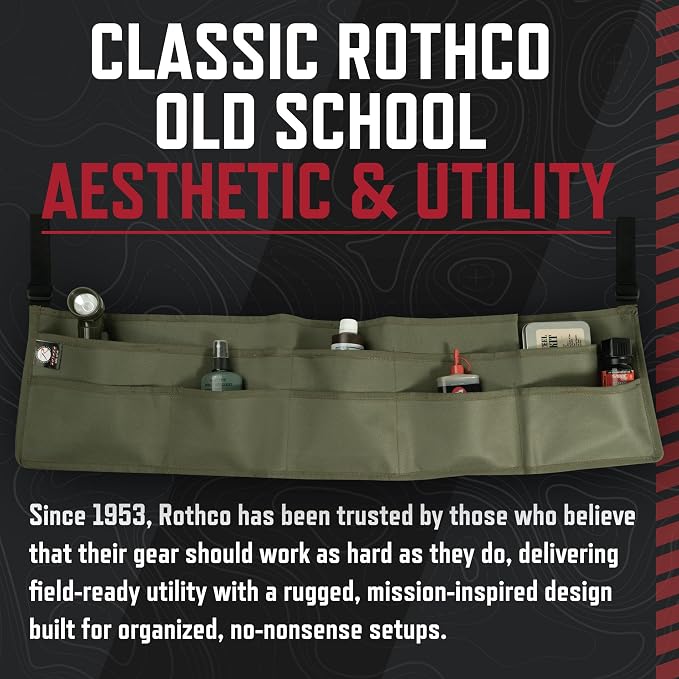 Rothco Camping Cot Caddy | Camping Organizer, Heavy‑Duty Gear Storage, Bunks & - Image 5