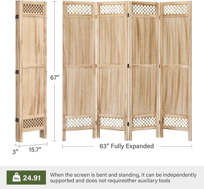 Privacy Screen Room Divider Panel - Image 4