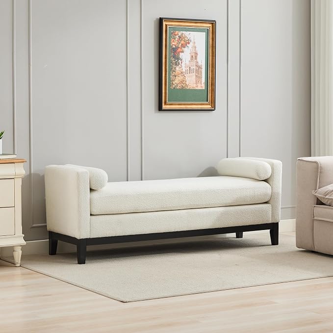 66.34" Upholstered End of Bed Bench - Image 6
