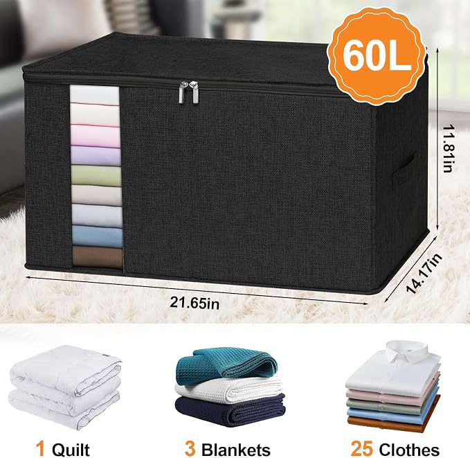 punemi 60L Comforter Storage Bags - Image 2