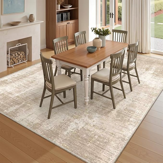 Washable Rugs 5x7, Non Slip Large Area Rugs - Image 5