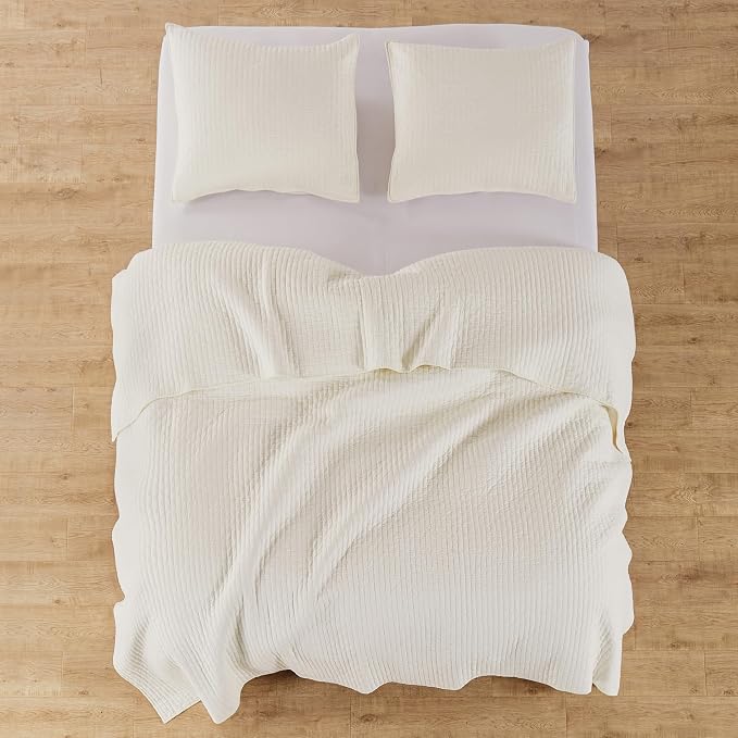 Levtex Home Cross Stitch Reversible Twin XL/Twin Quilt Set - Image 9