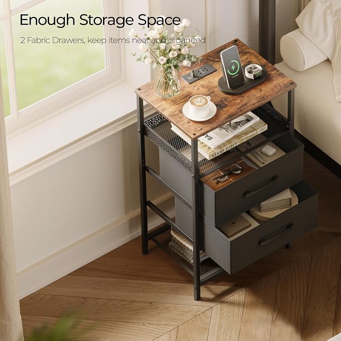 JARHETUN Nightstand Set of 2 - Image 7