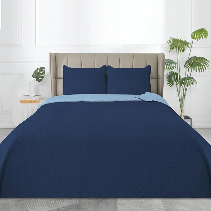 Easy-Going Reversible Quilt Set King, Bedspread - Image 2