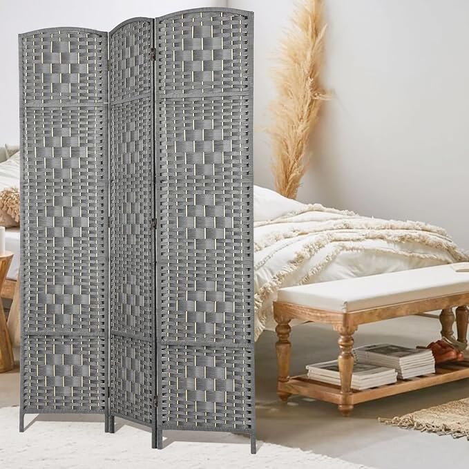 RHF Room Divider Panel, Partition Room Dividers, 3 Panel Privacy Screen - Image 7