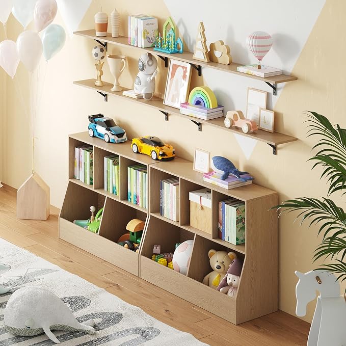 Long Wall Shelves, 31.5" Wall Mounted Shelves - Image 5