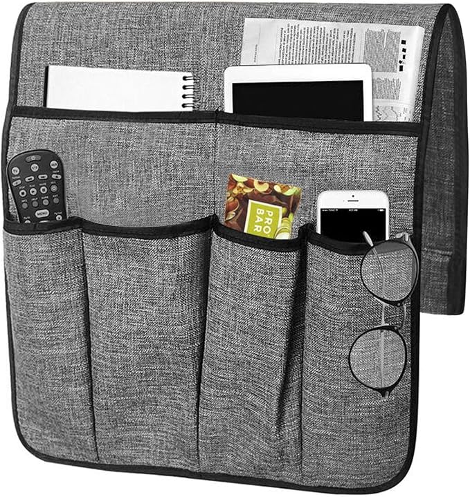 Couch Sofa Armrest Organiser Arm Chair Caddy Bedside Storage Pocket by Unknown