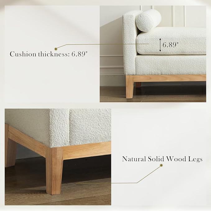 Aoiy & Wifon 66.34" W King Size Bench - Image 5
