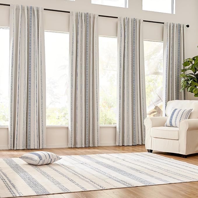 jinchan Boho Blackout Curtains 84 Inches Long - Image 2