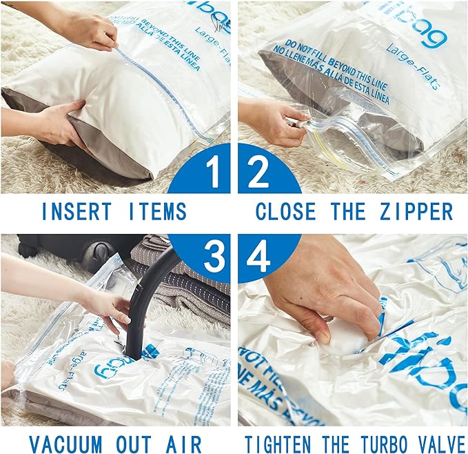 30 Combo Vacuum Storage Bags, Vacuum Seal Bags - Image 6