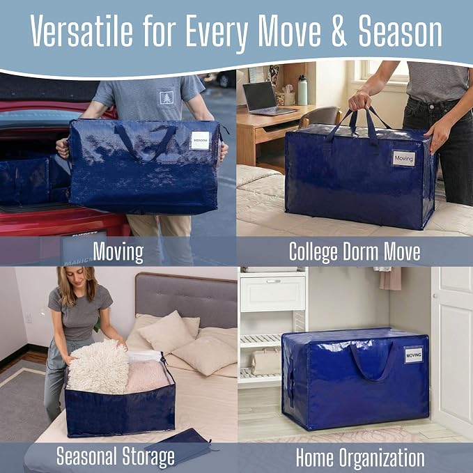 VENO 6 Pack Extra Large Heavy Duty Moving Bags - Image 7