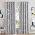 NICETOWN Silver Grey Blackout Curtain Panels by NICETOWN