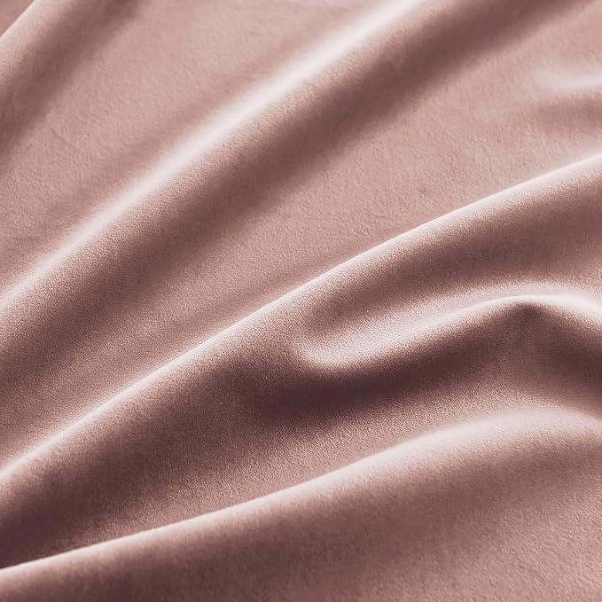 RYB HOME Velvet Curtains 108 inches Long, Extra Long High Ceiling Curtains | - Image 7