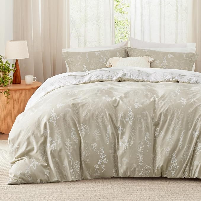 Bedsure Linen Twin/Twin XL Comforter Set - Image 2