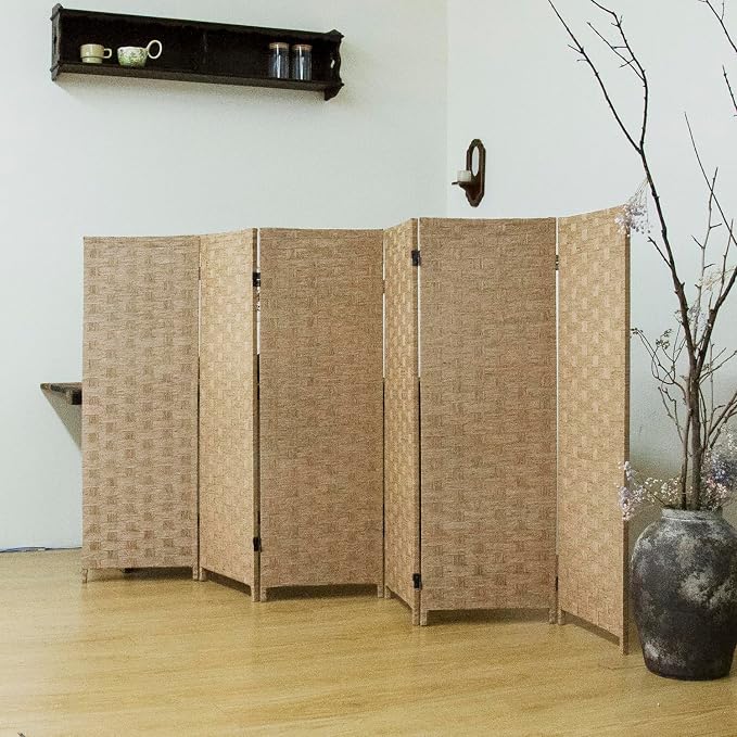 6 Panel Short Room Divider Screen - Image 2