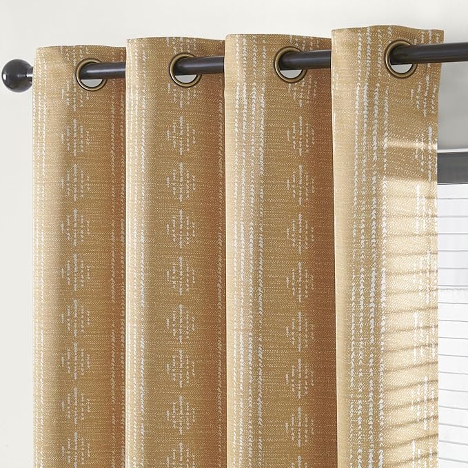 jinchan Boho Blackout Curtains 84 Inches Long - Image 2