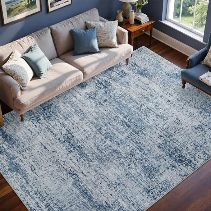 6x9 Ft Large Area Rugs for Living Room, Soft Non-Slip Washable Rugs Modern by Cuzwlovita