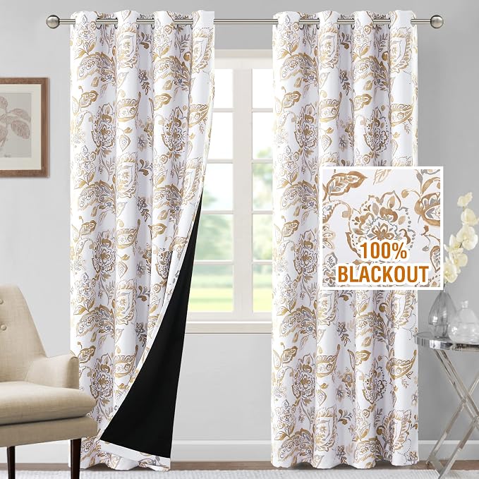 H.VERSAILTEX 100% Blackout Curtains by HVERSAILTEX
