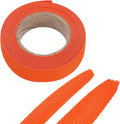 MECCANIXITY Braided Cable Sleeves Heat Shrinkable Fabric Sleeving, 5/8" 16ft Orange 2:1 Ratio Heat Shrinkable Cord Protector for Harness Cable, Network Cable Protection, Cable Management