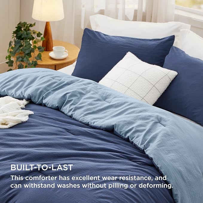 Bedsure King Comforter Set, 3 Pieces GentleSoft™ Bed Set, 1 Lightweight - Image 3