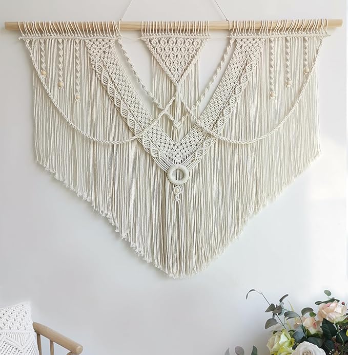 Achart Macrame Wall Hanging Large- Boho Wall Decor- large wall art- Wall Decor by Achart