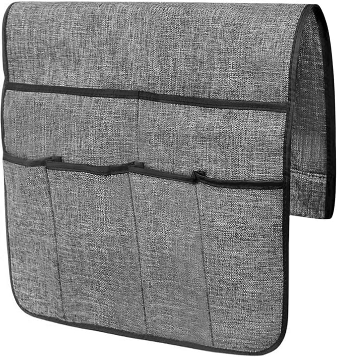Couch Sofa Armrest Organiser Arm Chair Caddy Bedside Storage Pocket - Image 5