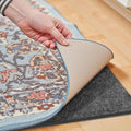 Waterproof Rug Pad, Thick 2x8 Ft Under Area Rug Carpet Pad, Non Slip Rug Pads for All Floors and Hardwood Floors Finishes, Keep Carpets in Place Soft and Prevent Rug from Wrinkling or Buckling