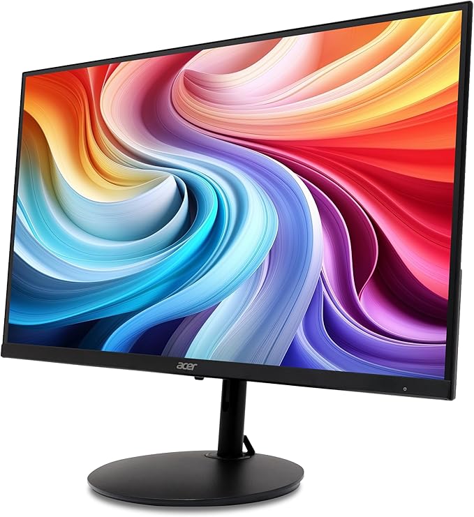 Acer SH322Q Hbih 31.5" Full HD (1920 x 1080) Ultra-Thin Gaming Office Monitor | Adaptive-Sync Support (FreeSync Compatible) | Up to 100Hz Refresh | 1ms (VRB) | Adjustable Stand | HDMI & VGA Ports