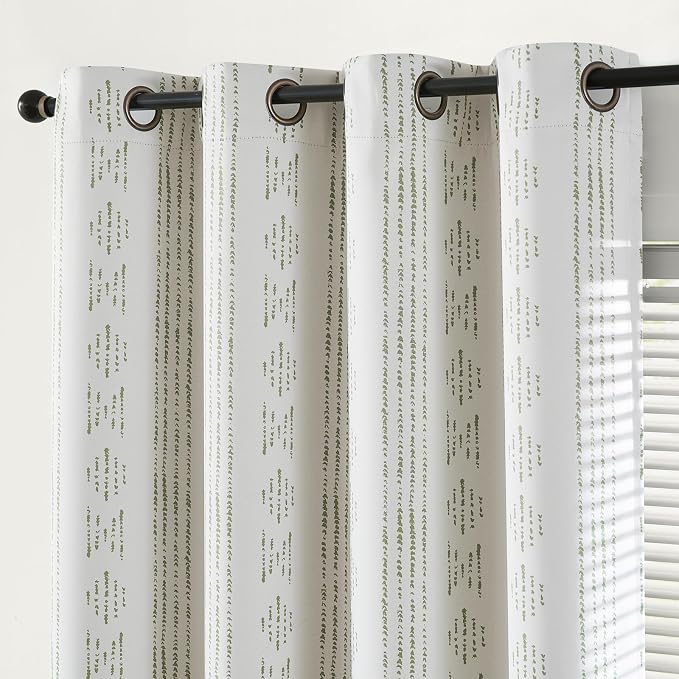 jinchan Boho Blackout Curtains 108 Inches Long - Image 2