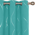 Deconovo Curtains for Living Room, Pattern Blackout Curtains 72 Inches Long | by Unknown