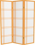 Red Lantern 5 ft. Tall Double Cross Shoji Screen by RedLantern
