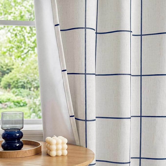 100% Blackout Curtains for Bedroom Room, 2 Thick Layers Thermal Insulated - Image 2